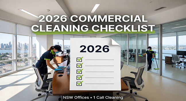 2026 Commercial Cleaning Checklist